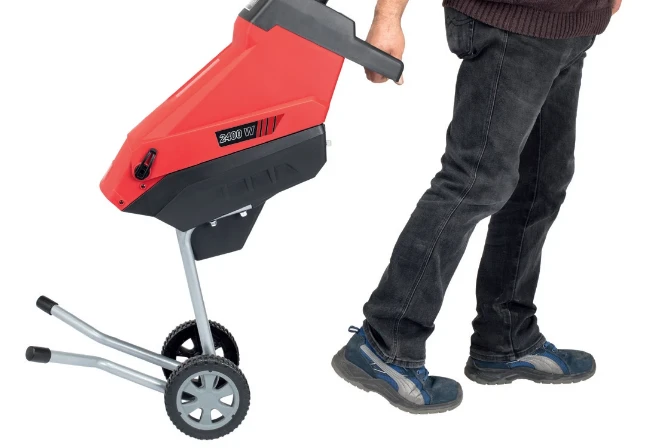 Scheppach Hakselaar GS55 - 2400W - voor takken tot O45mm - Incl. 2x 45L opvangzakken