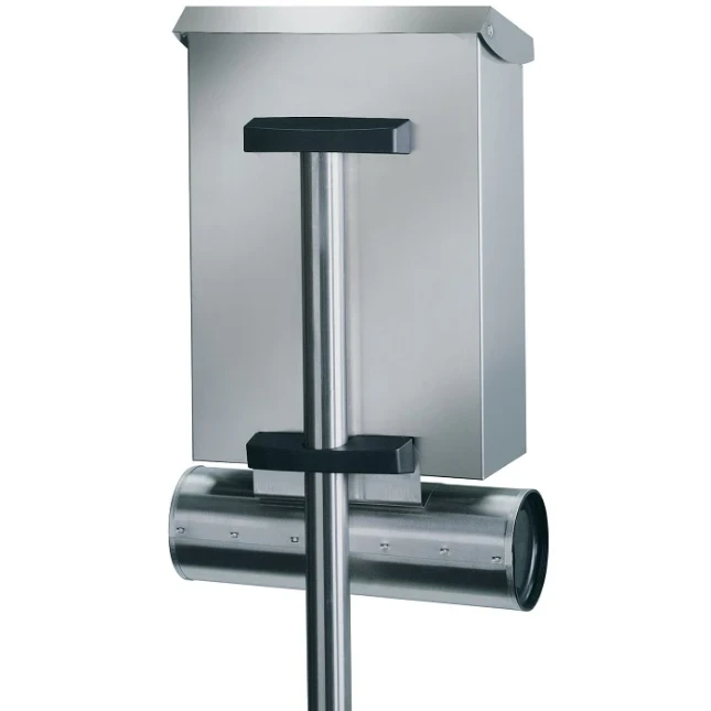 Decayeux Brievenbuspaal P100 - Inox RVS