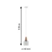 Paulmann Neordic Luminaire en Suspension Ylvie 20W