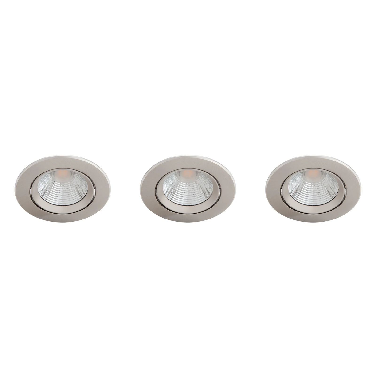 Philips LED-inbouwspot Sparkle SL261 5.5W nikkel (3 stuks)