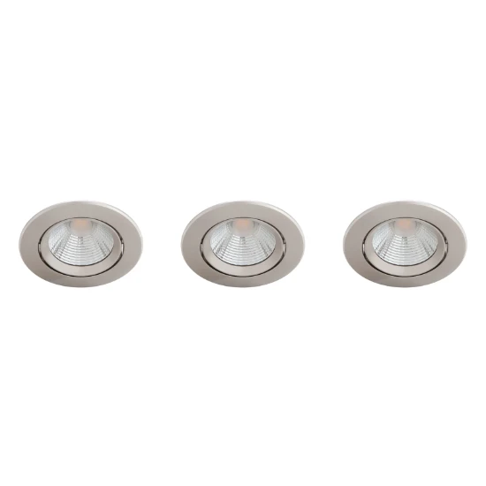 Philips LED-inbouwspot Sparkle SL261 5.5W nikkel (3 stuks)