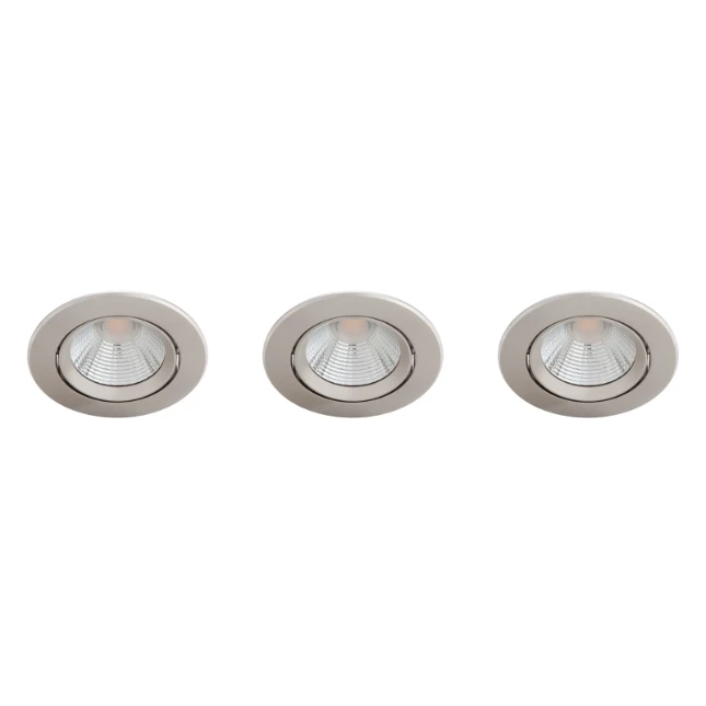 Philips LED-inbouwspot Sparkle SL261 5.5W nikkel (3 stuks)