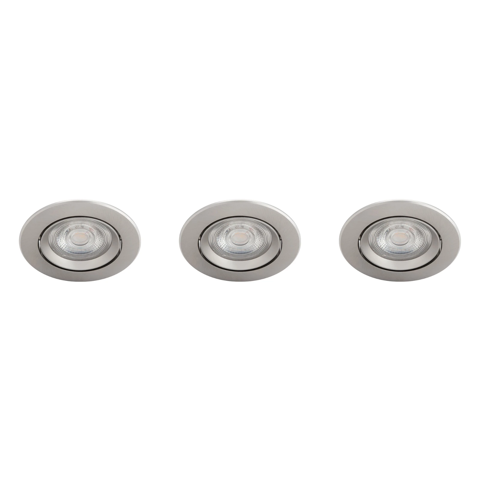 Philips LED-inbouwspot Sparkle SL261 5W nikkel (3 stuks)