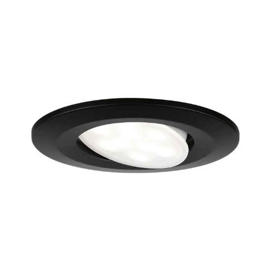 Paulmann LED-inbouwlamp Calla Basisset IP65 zwenkbaar - 3 stuks