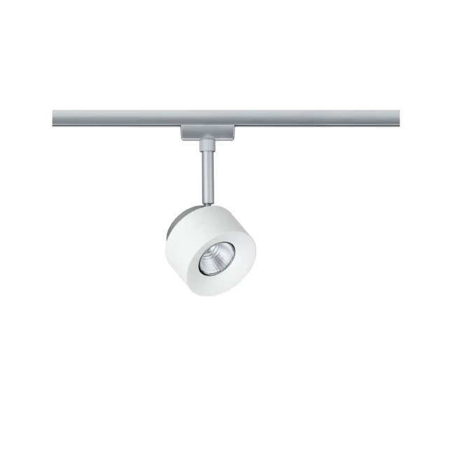 Paulmann URail LED-spot Pane 400lm 7,4W 2700K dimbaar wit/chroom mat