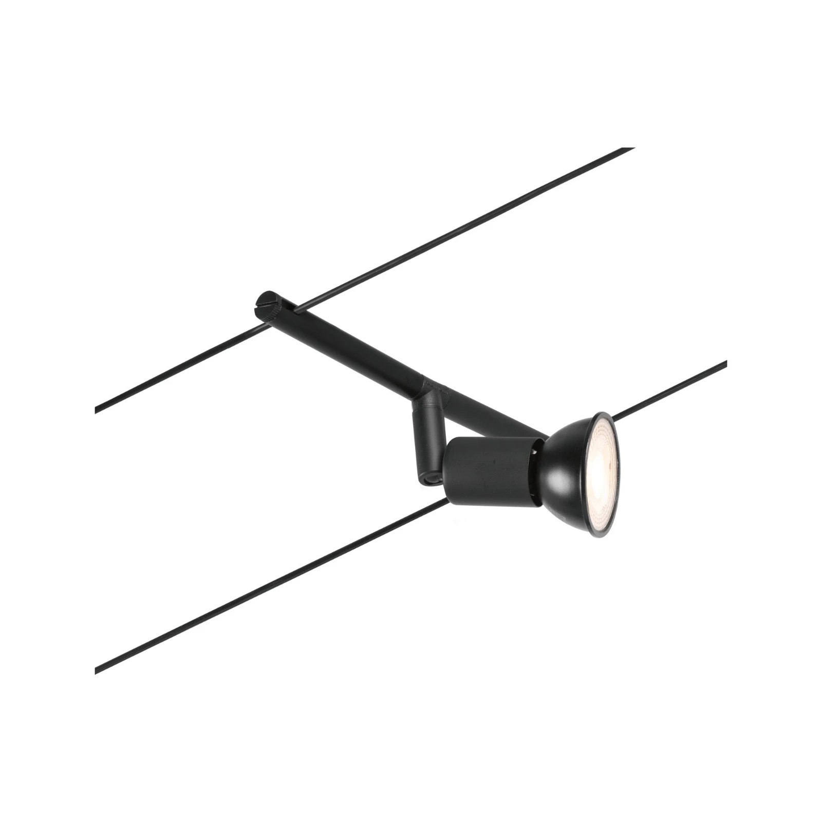 Paulmann Salt Wire Spot max1x10W GU5.3 Black matt/