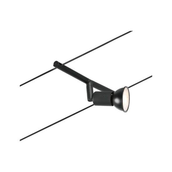 Paulmann Salt Wire Spot max1x10W GU5.3 Black matt/