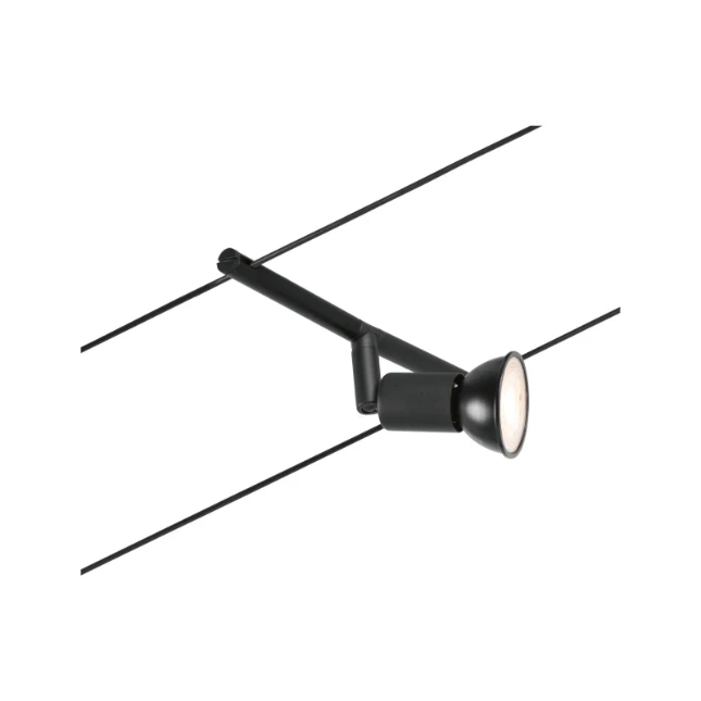 Paulmann Salt Wire Spot max1x10W GU5.3 Black matt/