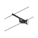 Paulmann Salt Wire Spot max1x10W GU5.3 Black matt/