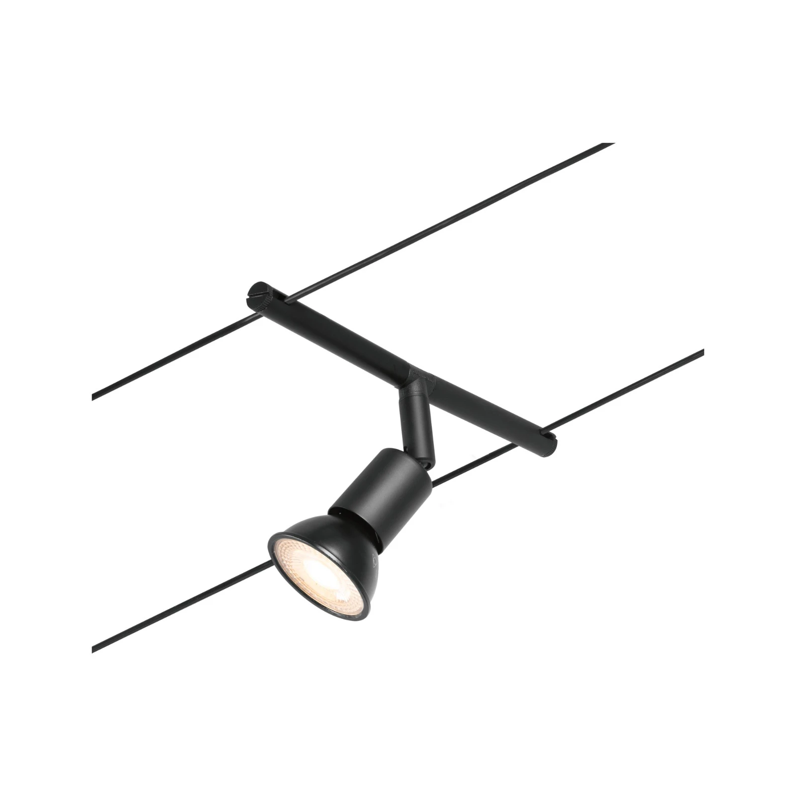 Paulmann Salt Wire Spot max1x10W GU5.3 Black matt/