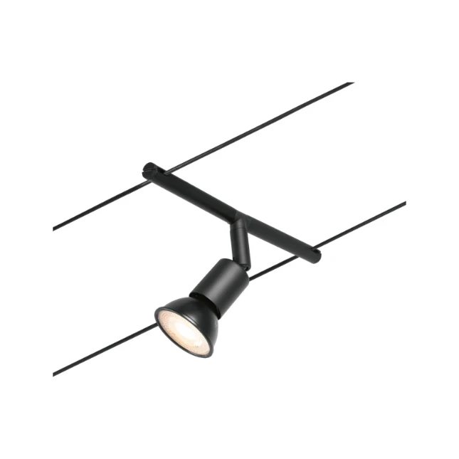 Paulmann Salt Wire Spot max1x10W GU5.3 Black matt/