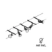 Paulmann Salt Wire Set max5x10W GU5.3 Black matt/C