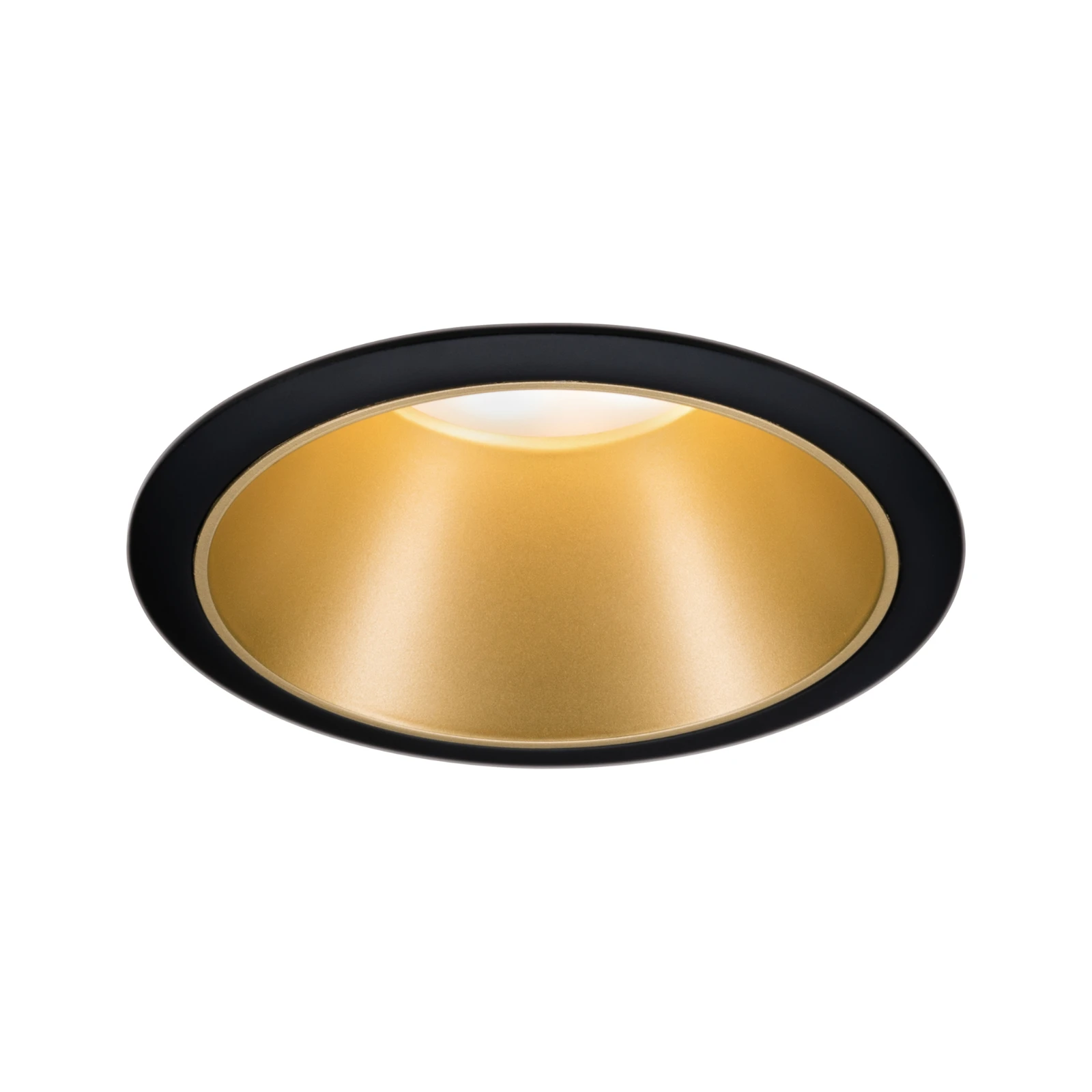 Paulmann LED-inbouwspot Cole 10W GU10 O88mm zwart/goud