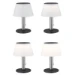 Paulmann Outdoor Solar LED-tafellamp Lillesol IP44 3000K edelstaal