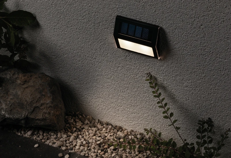 Paulmann Outdoor Solar LED-traplamp Dayton IP44 3000K antraciet