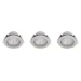 Philips LED-inbouwspot Taragon SL262 nikkel (3 stuks)
