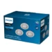 Philips LED-inbouwspot Taragon SL262 nikkel (3 stuks)