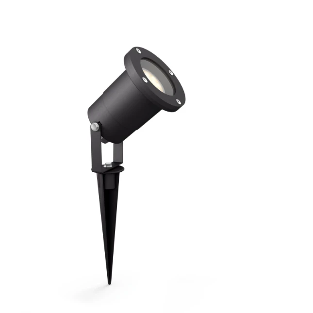 Philips Prikspot buiten Puled Spike 5W zwart