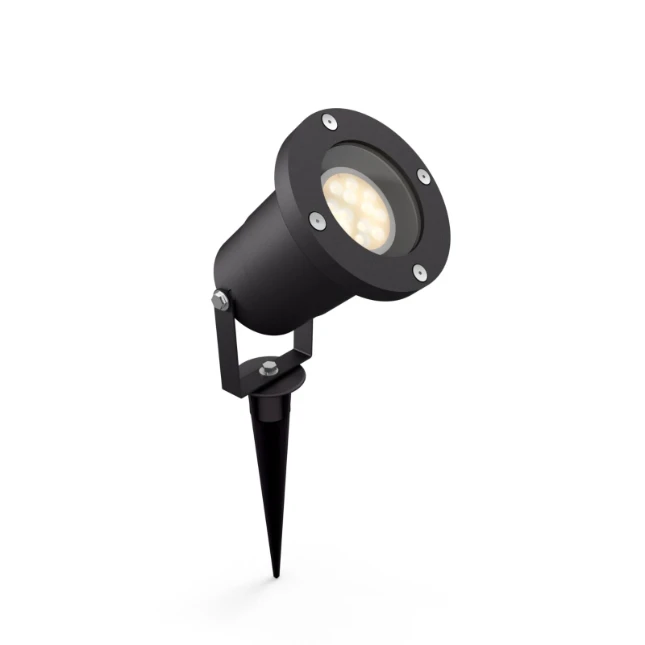 Philips Prikspot buiten Puled Spike 5W zwart