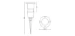Philips Prikspot buiten Puled Spike 5W zwart