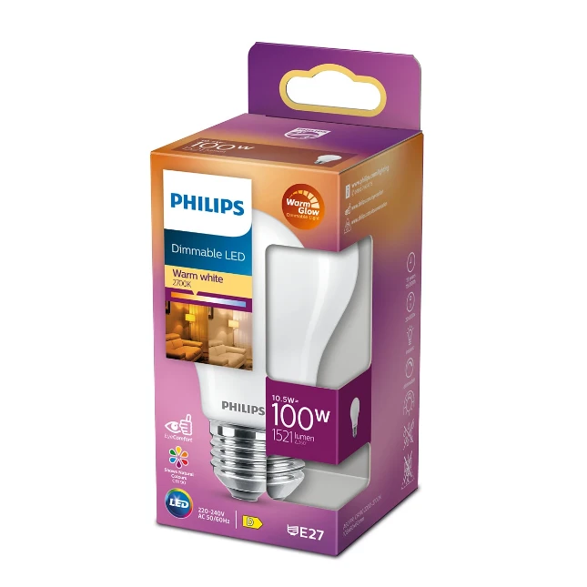 Philips LED Lamp Classic 100W E27 A60 FR WGD90 SRT4
