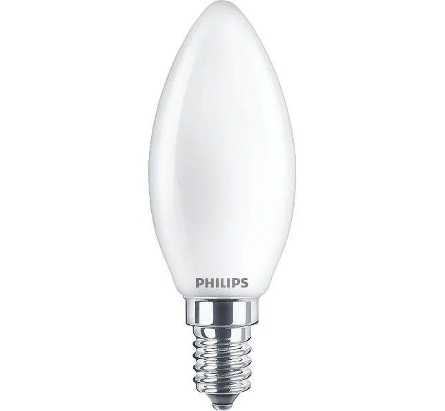Philips LED Kaarslamp Classic 40W E14 B35 FR WGD90 SRT4