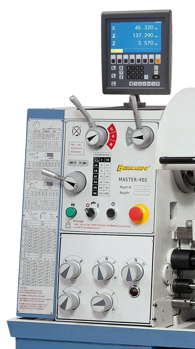 Bernardo Draaibank Master 400 met digitaal