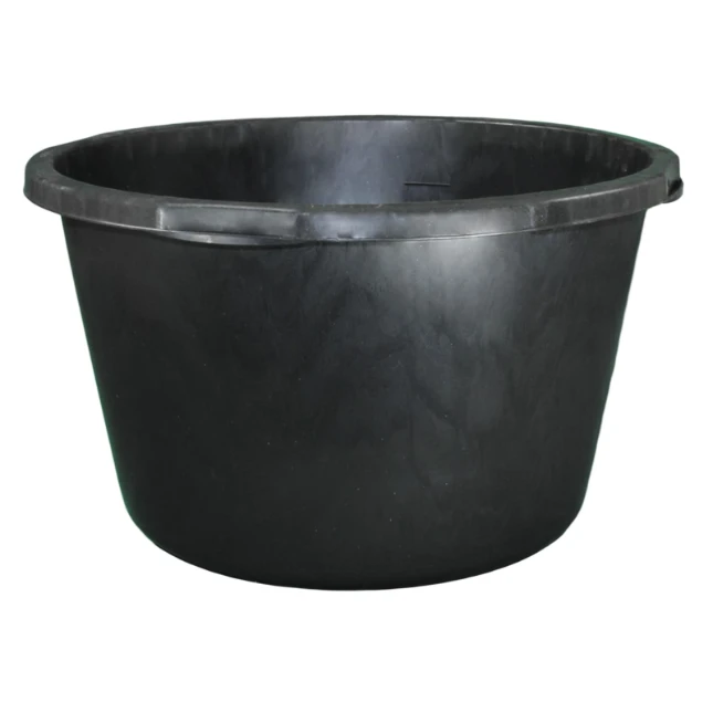 Berdal Kuip Gripline Durable 40L zwart (met knopbeugel en literscala)