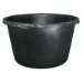 Berdal Kuip Gripline Durable 40L zwart (met knopbeugel en literscala)