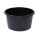 Berdal Kuip Gripline Durable 65L zwart (met knopbeugel en literscala)
