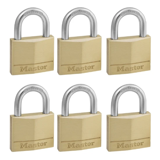 MasterLock 6 hangsloten 40mm Gelijksluitend 6 sleu