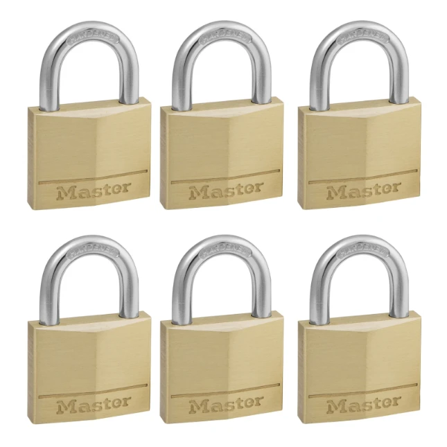 MasterLock 6 hangsloten 40mm Gelijksluitend 6 sleu