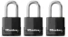 MasterLock Hangslot, Excell 3x48mm, O8mm, zw