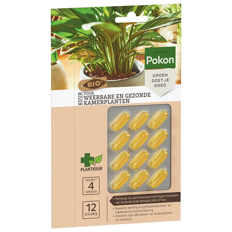 Pokon Bio Kuur voor Kamerplanten 12 capsules