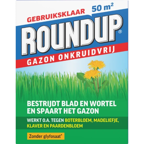 ROUNDUP Gazon Onkruidvrij 1kg 50m²