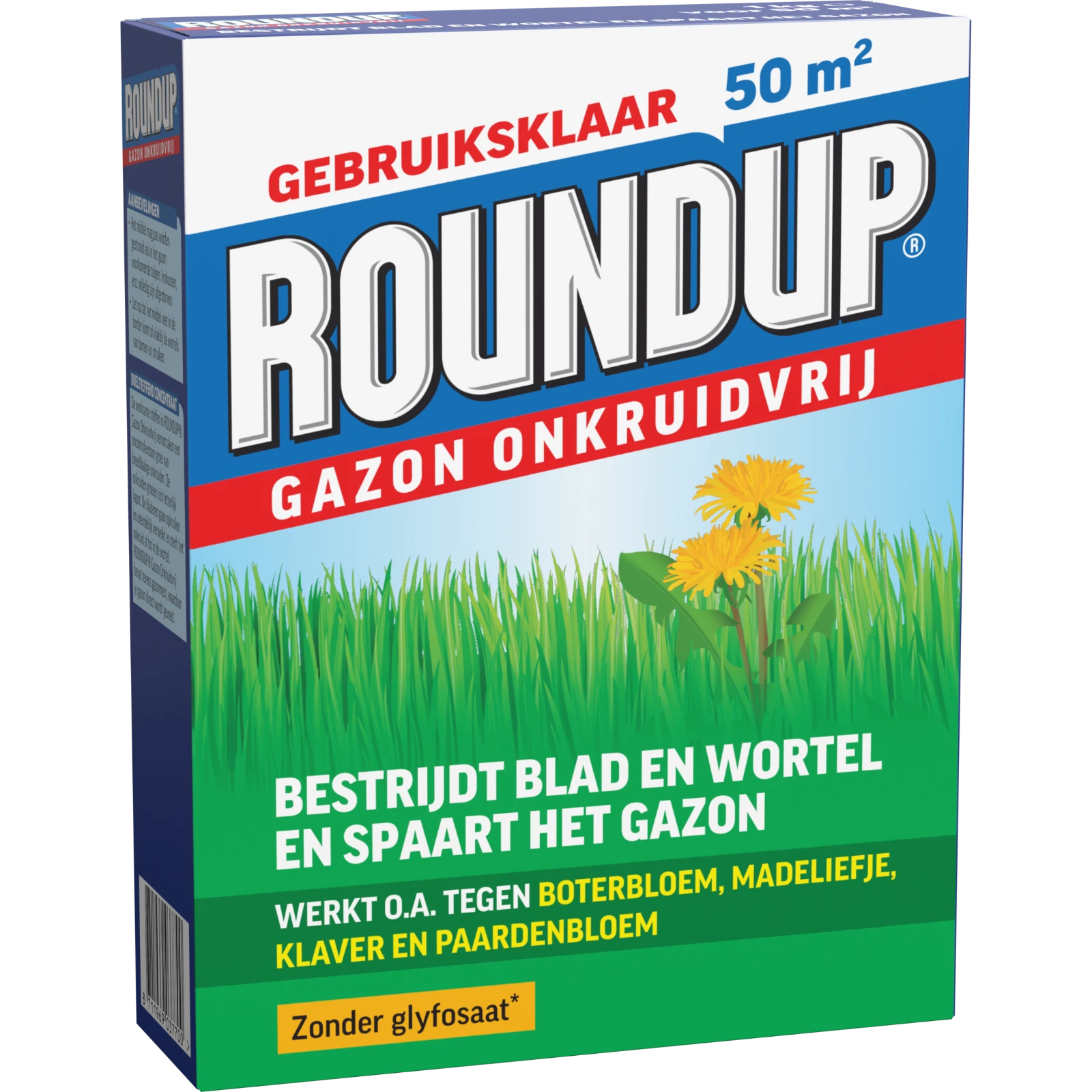 ROUNDUP Gazon Onkruidvrij 1kg 50m²