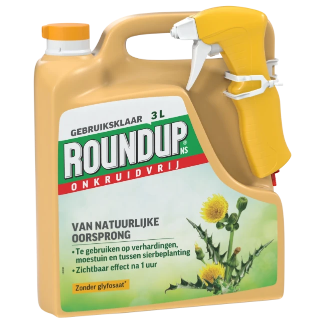 ROUNDUP NS Natuurlijk Onkruidvrij Kant en Klaar 3L 30m²