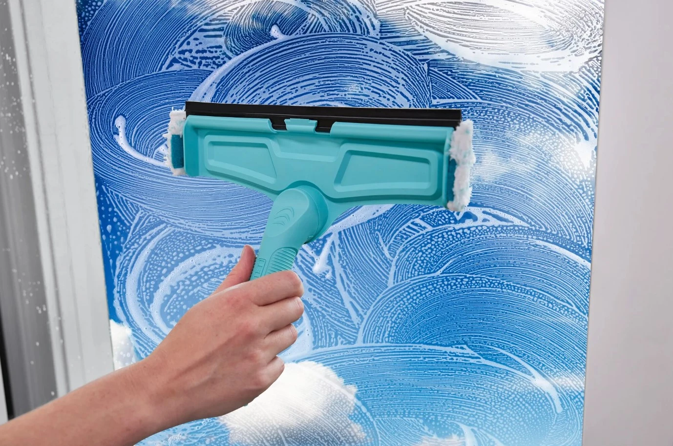 Leifheit Raamwisser Window & Frame Cleaner L 3in1 28 cm click system