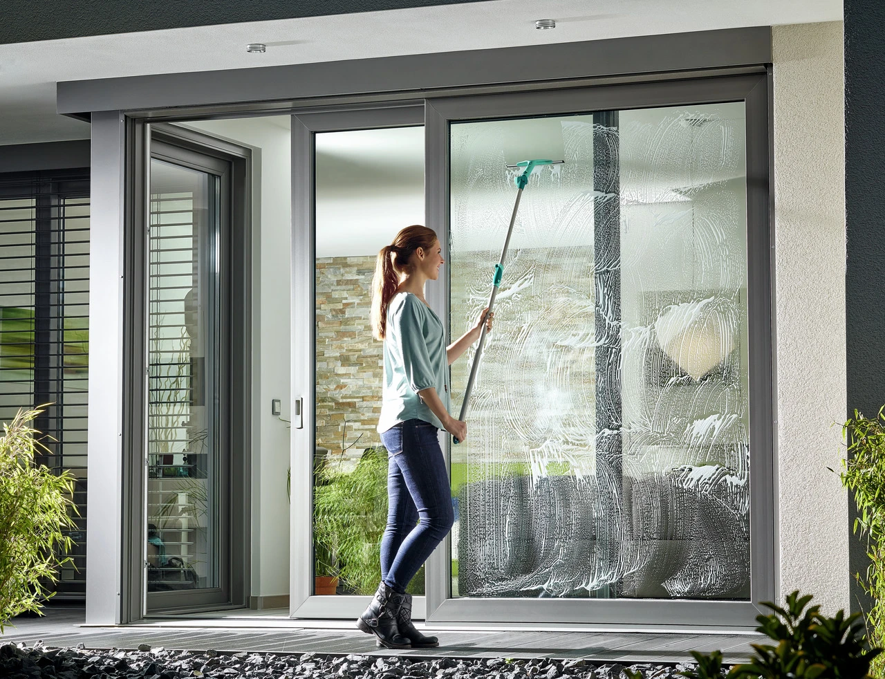 Leifheit Raamtrekker Powerslide 40 cm click-system