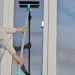 Leifheit Raamwisser Brush Window Cleaner met telescoopsteel 200 cm click-system