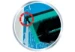 Leifheit Raamwisser Brush Window Cleaner met telescoopsteel 200 cm click-system
