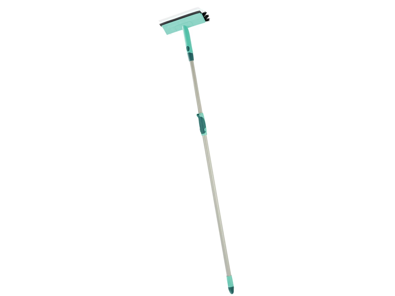 Leifheit Raamwisser Brush Window Cleaner met telescoopsteel 200 cm click-system
