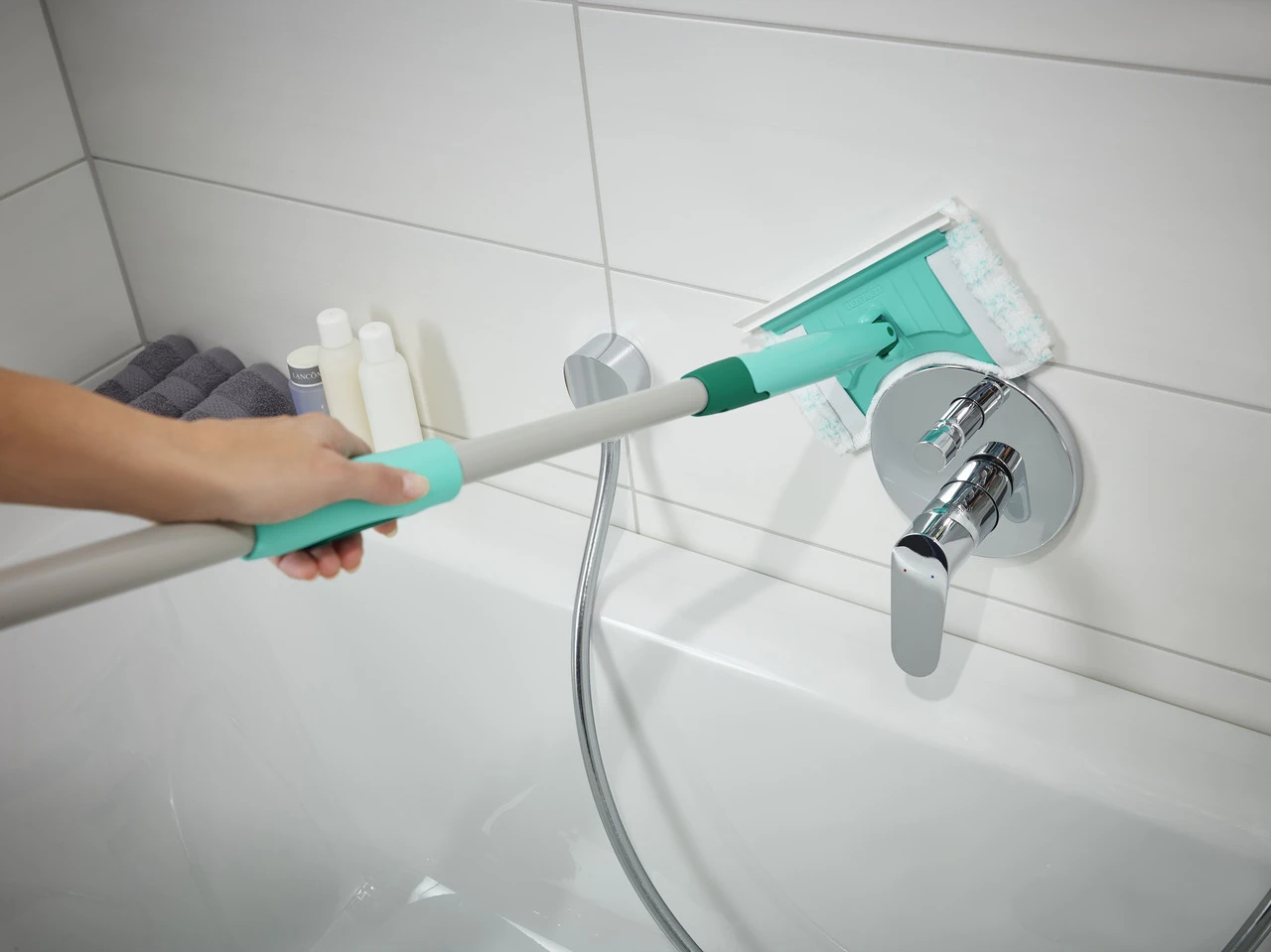 Leifheit Bad- & tegelwisser Bath Cleaner 20 cm click-system