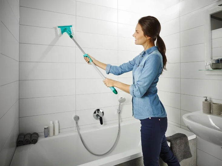 Leifheit Bad- & tegelwisser Bath Cleaner 20 cm click-system