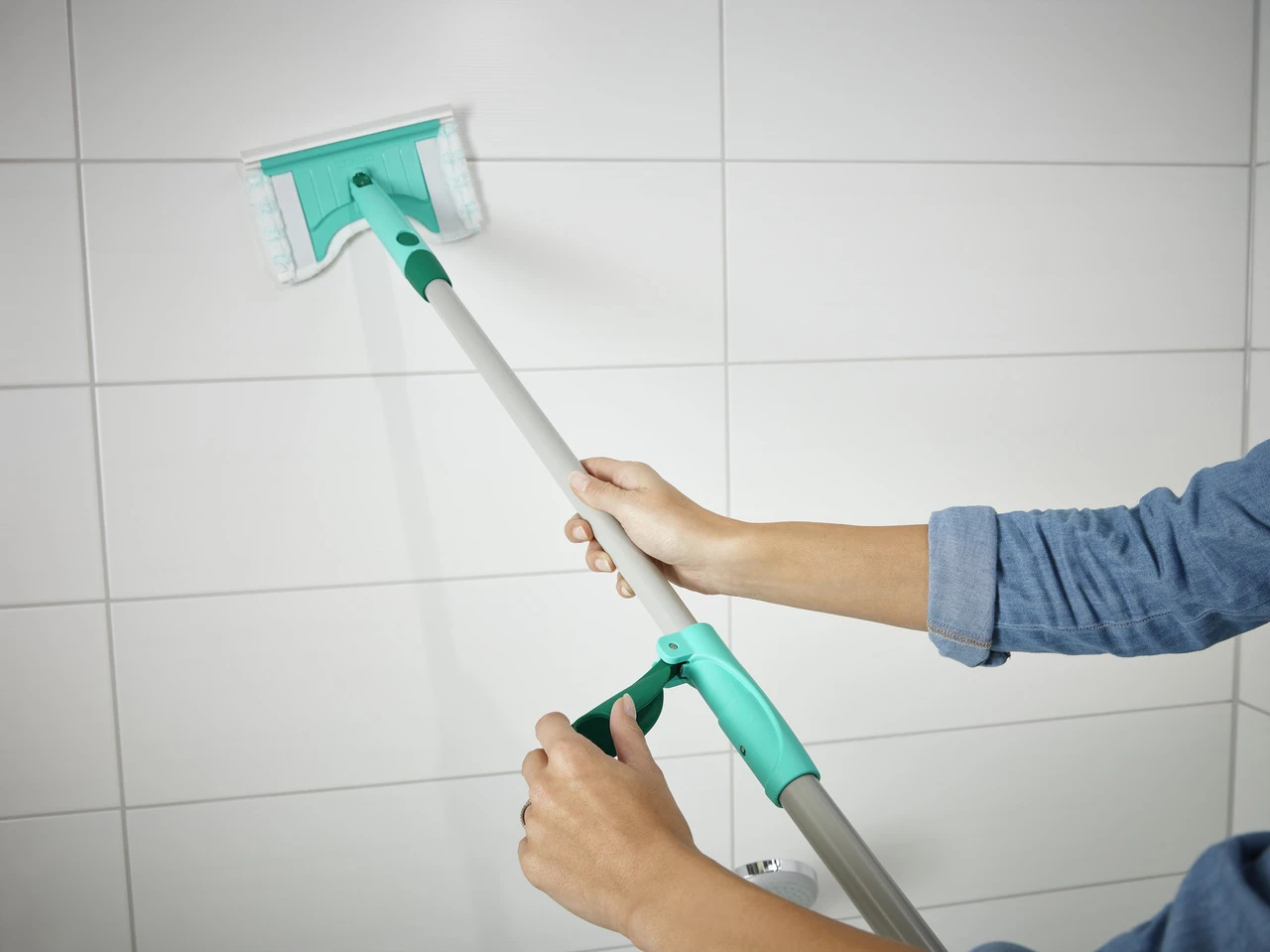 Leifheit Bad- & tegelwisser Bath Cleaner 20 cm click-system