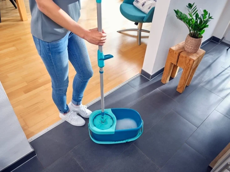 Leifheit Dweilset Clean Twist Disc Mop Ergo