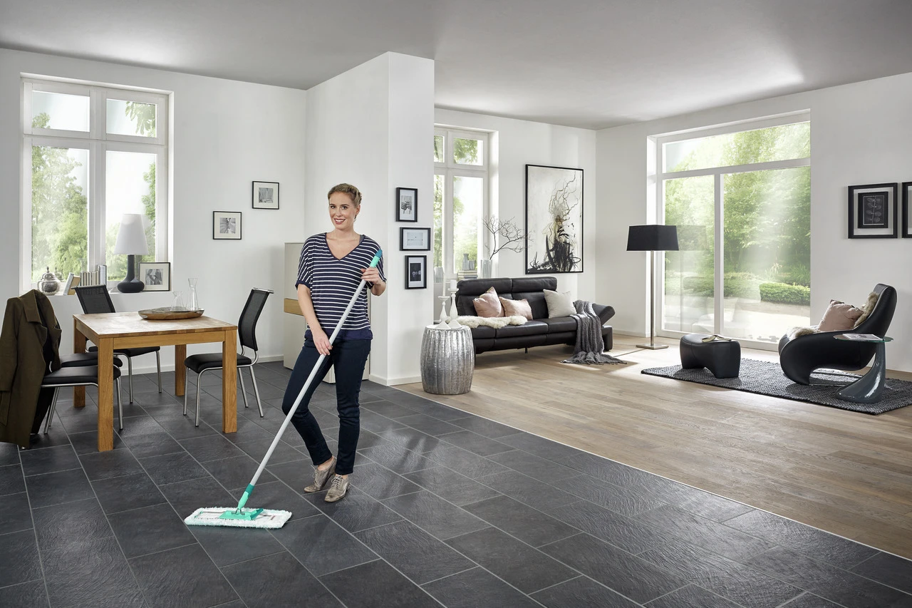 Leifheit Vloerwisser Profi XL 42 cm micro duo met steel