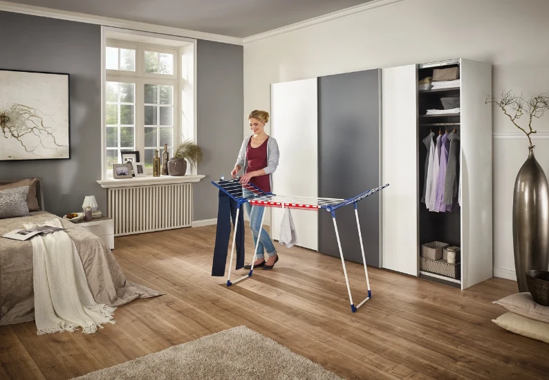 Leifheit Droogrek Pegasus 150 Solid Slim wit