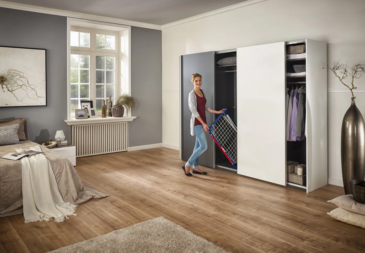 Leifheit Droogrek Pegasus 150 Solid Slim wit