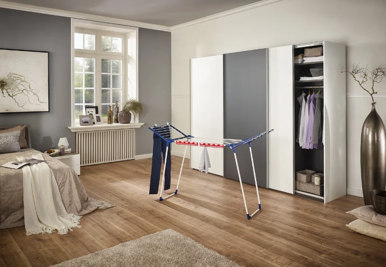 Leifheit Droogrek Pegasus 150 Solid Slim wit